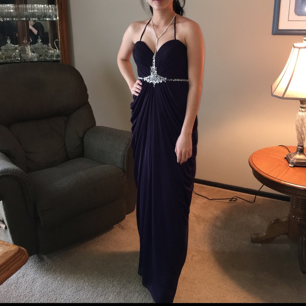 😍Long purple dress😍